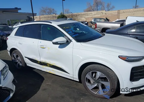 2025 Audi Q6 E-Tron Premium Plus Quattro from USA, damaged, VIN WA124BGF0SA026088